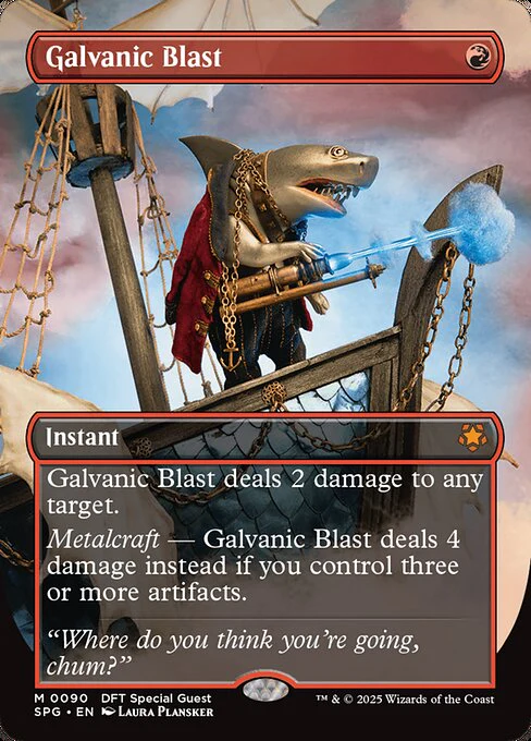 Galvanic Blast (90) - BORDERLESS - FULL ART - Special Guests