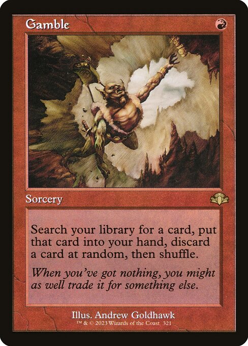 Gamble (321) - Dominaria Remastered