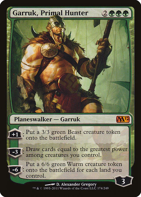 Garruk, Primal Hunter (174) - Magic 2012