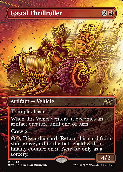 Gastal Thrillroller (313) - BORDERLESS - Aetherdrift