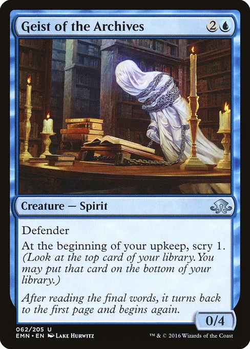 Geist of the Archives (62) - Eldritch Moon