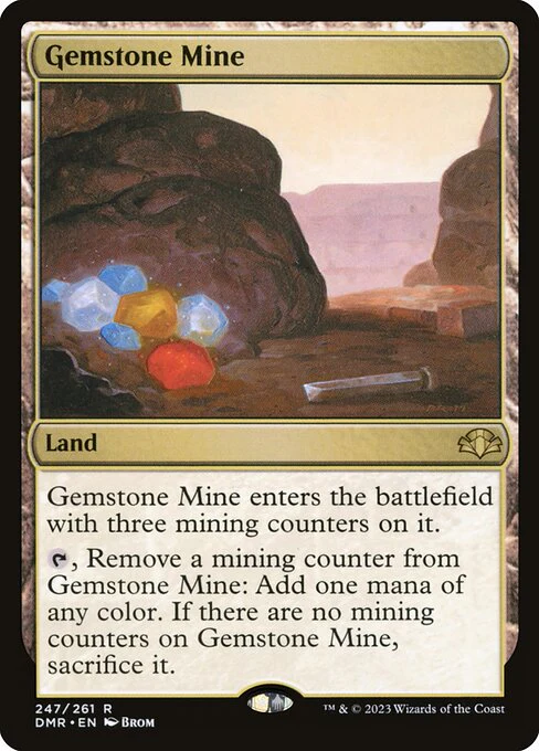 Gemstone Mine (247) - Dominaria Remastered
