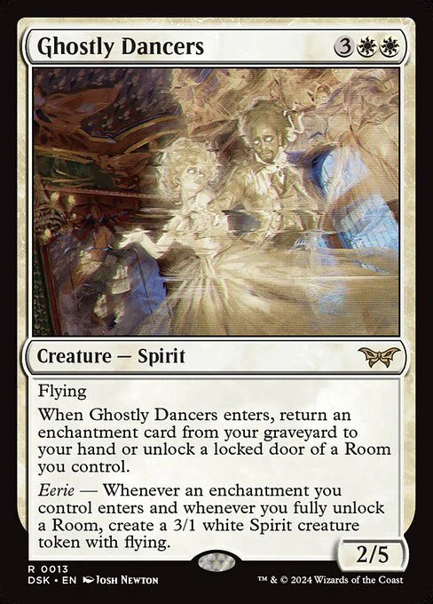 Ghostly Dancers (13) - Duskmourn: House of Horror