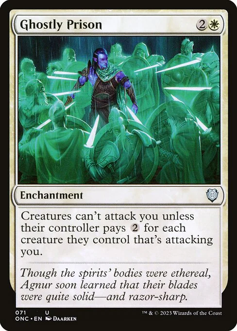 Ghostly Prison (71) - Phyrexia: All Will Be One Commander