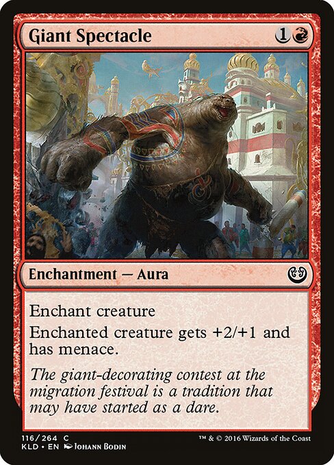Giant Spectacle (116) (Foil) - Kaladesh