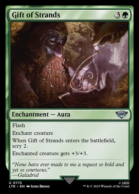 Gift of Strands (170) (Foil) - The Lord of the Rings: Tales of Middle-earth