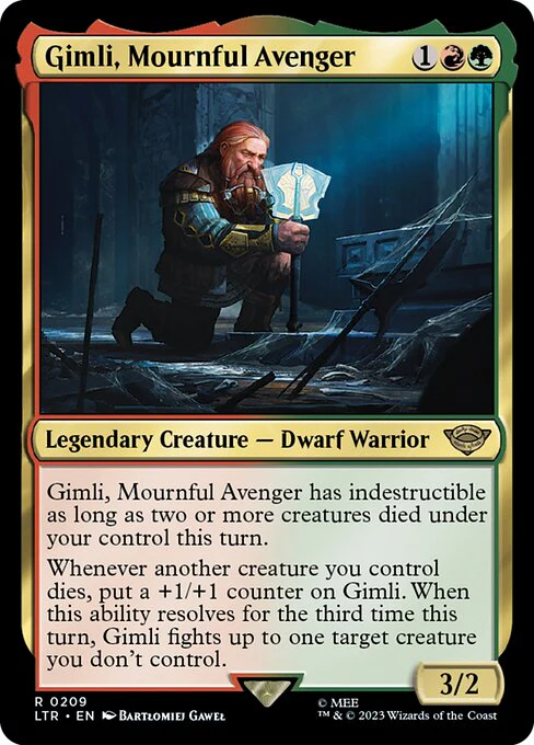 Gimli, Mournful Avenger (209) - The Lord of the Rings: Tales of Middle-earth