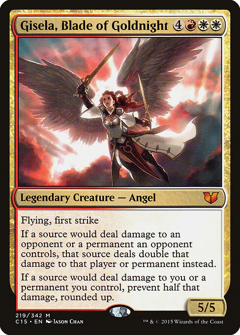 Gisela, Blade of Goldnight (219) - Commander 2015