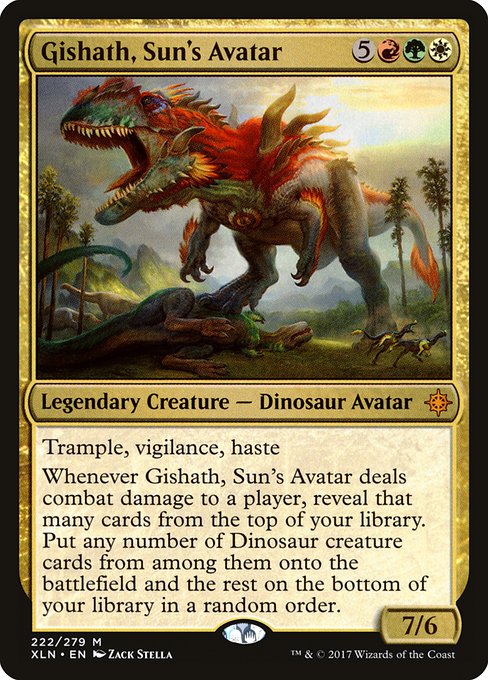 Gishath, Sun's Avatar (222) - Ixalan