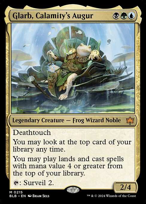 Glarb, Calamity's Augur (215) - Bloomburrow