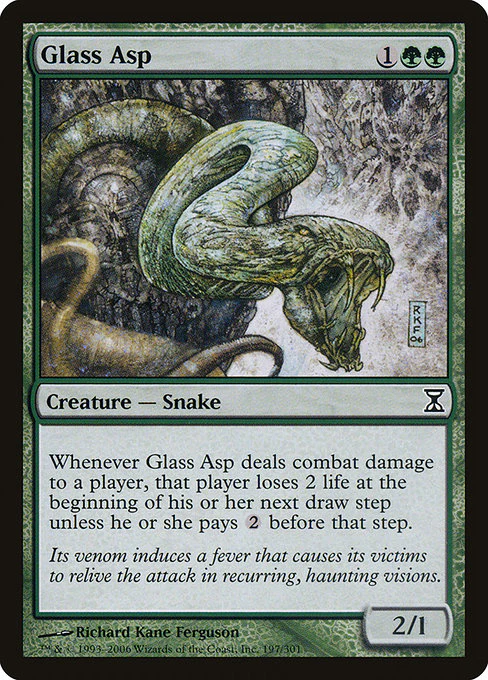 Glass Asp (197) (Foil) - Time Spiral