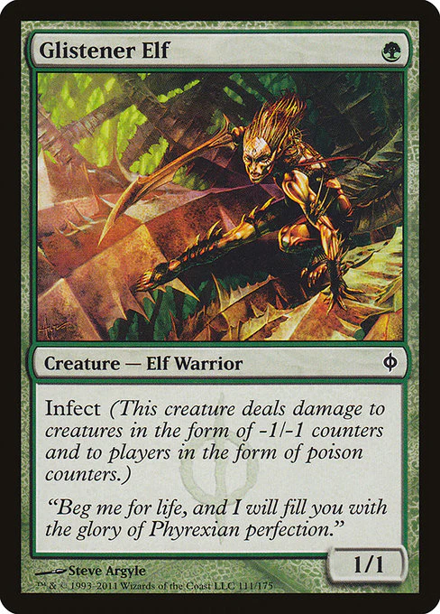 Glistener Elf (111) - New Phyrexia
