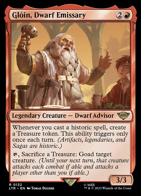 Glóin, Dwarf Emissary (132) - The Lord of the Rings: Tales of Middle-earth