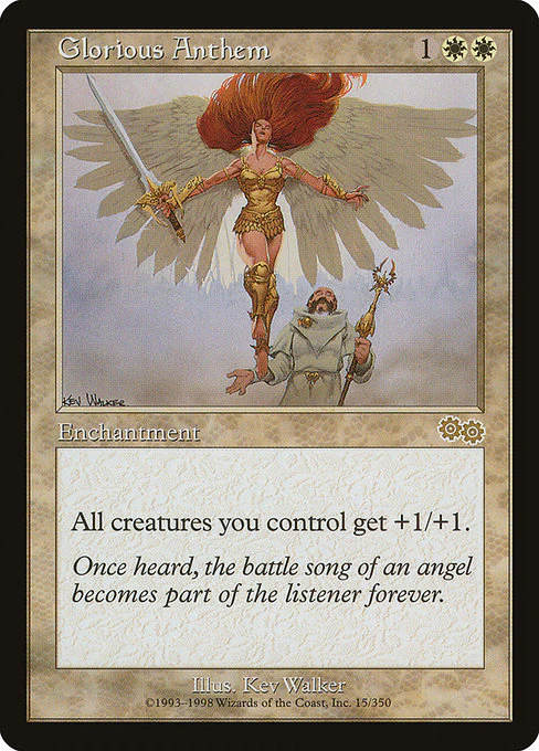 Glorious Anthem (15) - Urza's Saga