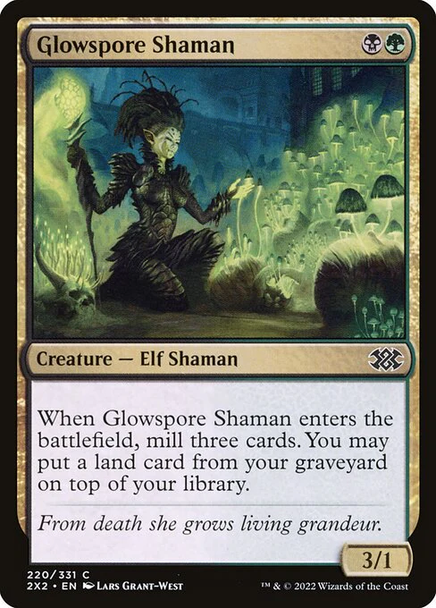 Glowspore Shaman (220) - Double Masters 2022