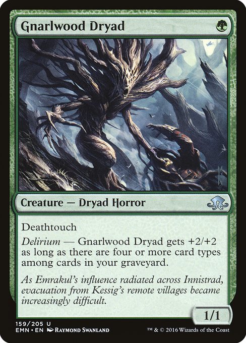 Gnarlwood Dryad (159) - Eldritch Moon