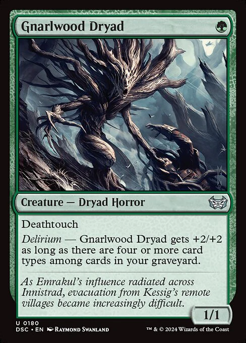 Gnarlwood Dryad (180) - Duskmourn: House of Horror Commander