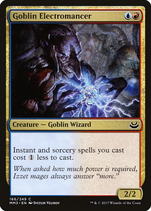 Goblin Electromancer (166) - Modern Masters 2017
