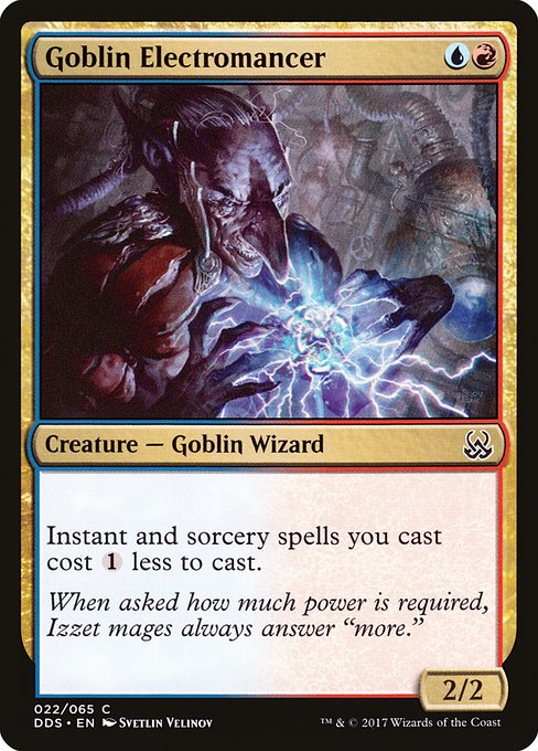 Goblin Electromancer (22) - Duel Decks: Mind vs. Might