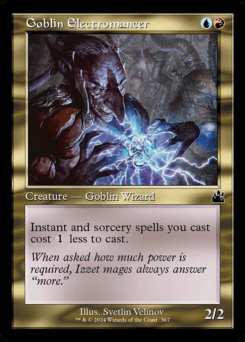 Goblin Electromancer (367) - Ravnica Remastered