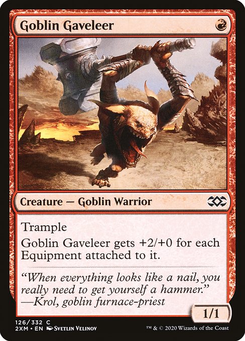 Goblin Gaveleer (126) - Double Masters