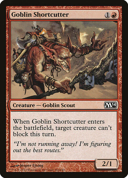 Goblin Shortcutter (142) (Foil) - Magic 2014
