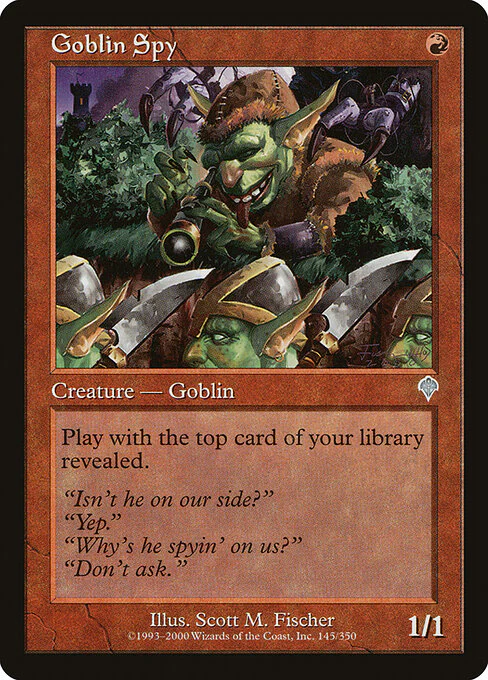 Goblin Spy (145) (Foil) - Invasion