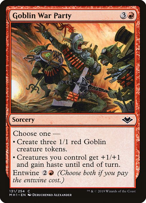Goblin War Party (131) - Modern Horizons