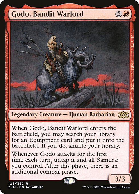 Godo, Bandit Warlord (128) - Double Masters