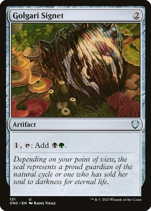 Golgari Signet (131) - Phyrexia: All Will Be One Commander