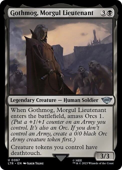 Gothmog, Morgul Lieutenant (87) - The Lord of the Rings: Tales of Middle-earth