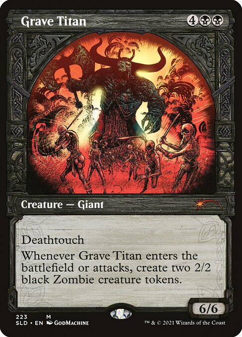 Grave Titan (223) - SHOWCASE - Secret Lair Drop