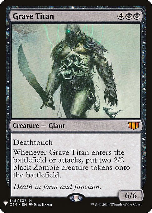 Grave Titan (C14-145) - The List