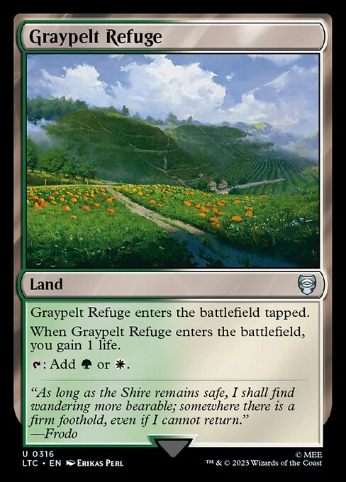 Graypelt Refuge (316) - Tales of Middle-earth Commander