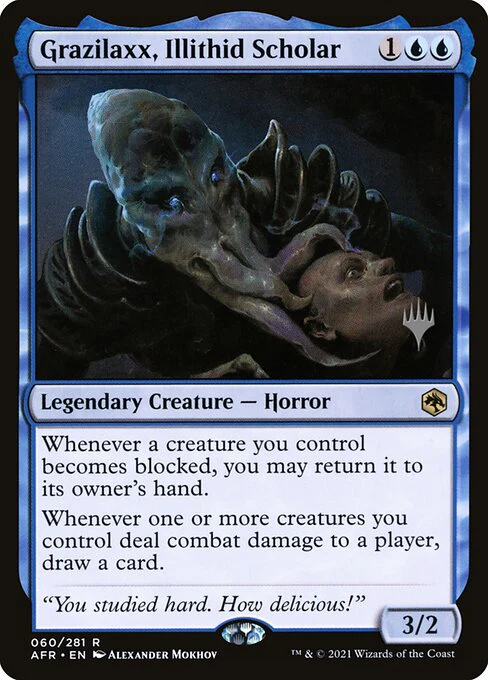 Grazilaxx, Illithid Scholar (60p) - Adventures in the Forgotten Realms Promos