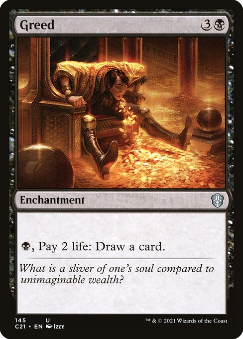Greed (145) - Commander 2021