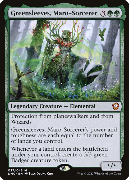 Greensleeves, Maro-Sorcerer (27) - Dominaria United Commander