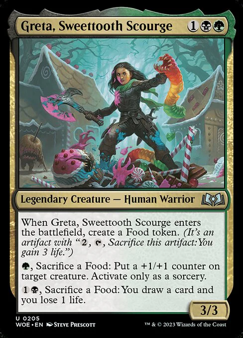 Greta, Sweettooth Scourge (205) - Wilds of Eldraine