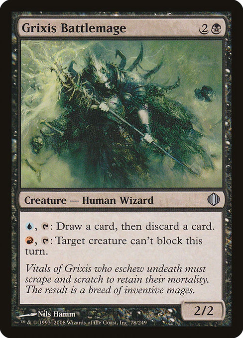 Grixis Battlemage (78) (Foil) - Shards of Alara