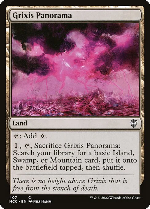Grixis Panorama (407) - New Capenna Commander