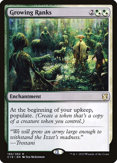 Growing Ranks (193) - Commander 2019
