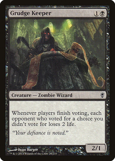 Grudge Keeper (28) - Conspiracy