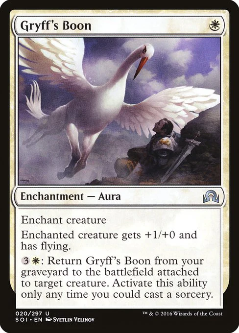 Gryff's Boon (20) - Shadows over Innistrad