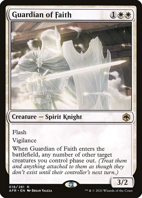 Guardian of Faith (18) (Foil) - Adventures in the Forgotten Realms
