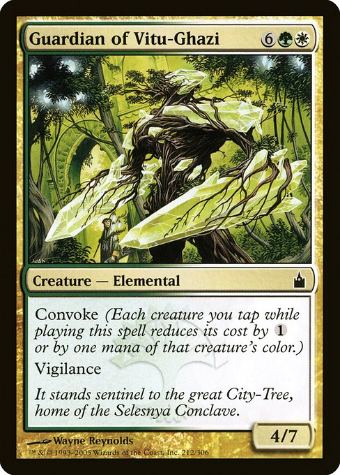 Guardian of Vitu-Ghazi (212) (Foil) - Ravnica: City of Guilds