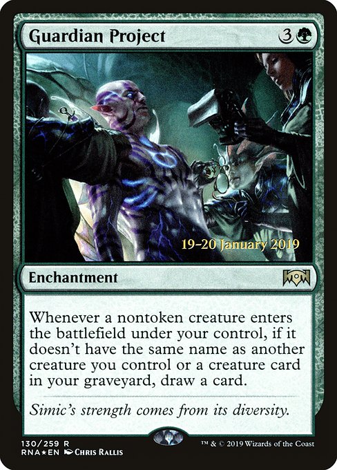 Guardian Project (130s) (Foil) - Ravnica Allegiance Promos