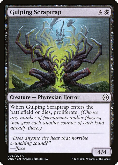 Gulping Scraptrap (96) - Phyrexia: All Will Be One