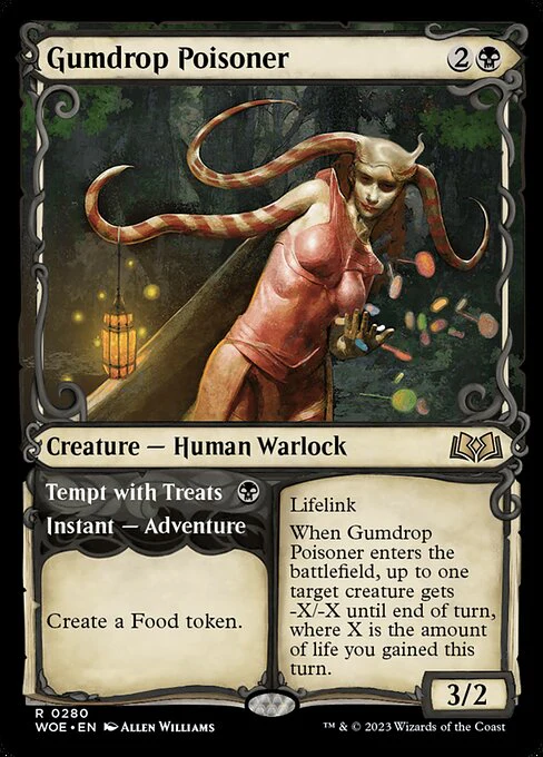 Gumdrop Poisoner // Tempt with Treats (280) - SHOWCASE - Wilds of Eldraine