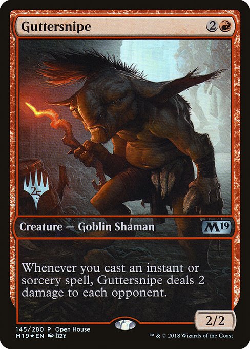 Guttersnipe (145) - FULL ART (Foil) - Core Set 2019 Promos