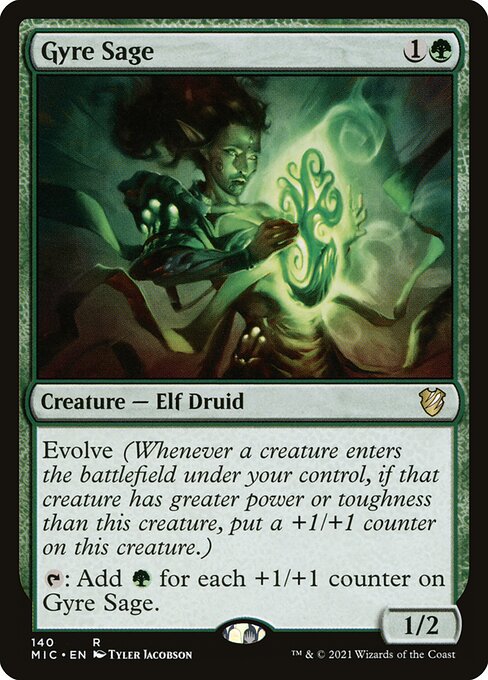 Gyre Sage (140) - Midnight Hunt Commander